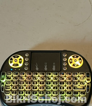 One hand lighting keyboard